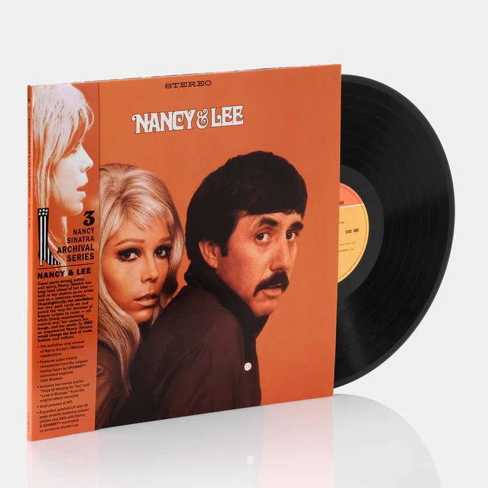 NANCY SINATRA & LEE HAZLEWOOD - NANCY & LEE (1968) - LP 2022 EDITION SIFIR PLAK