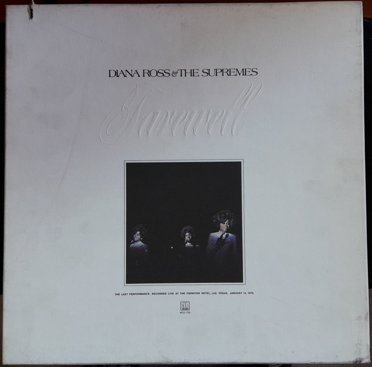 DIANA ROSS & THE SUPREMES - FAREWELL (1970) - 2.EL 2PLAK