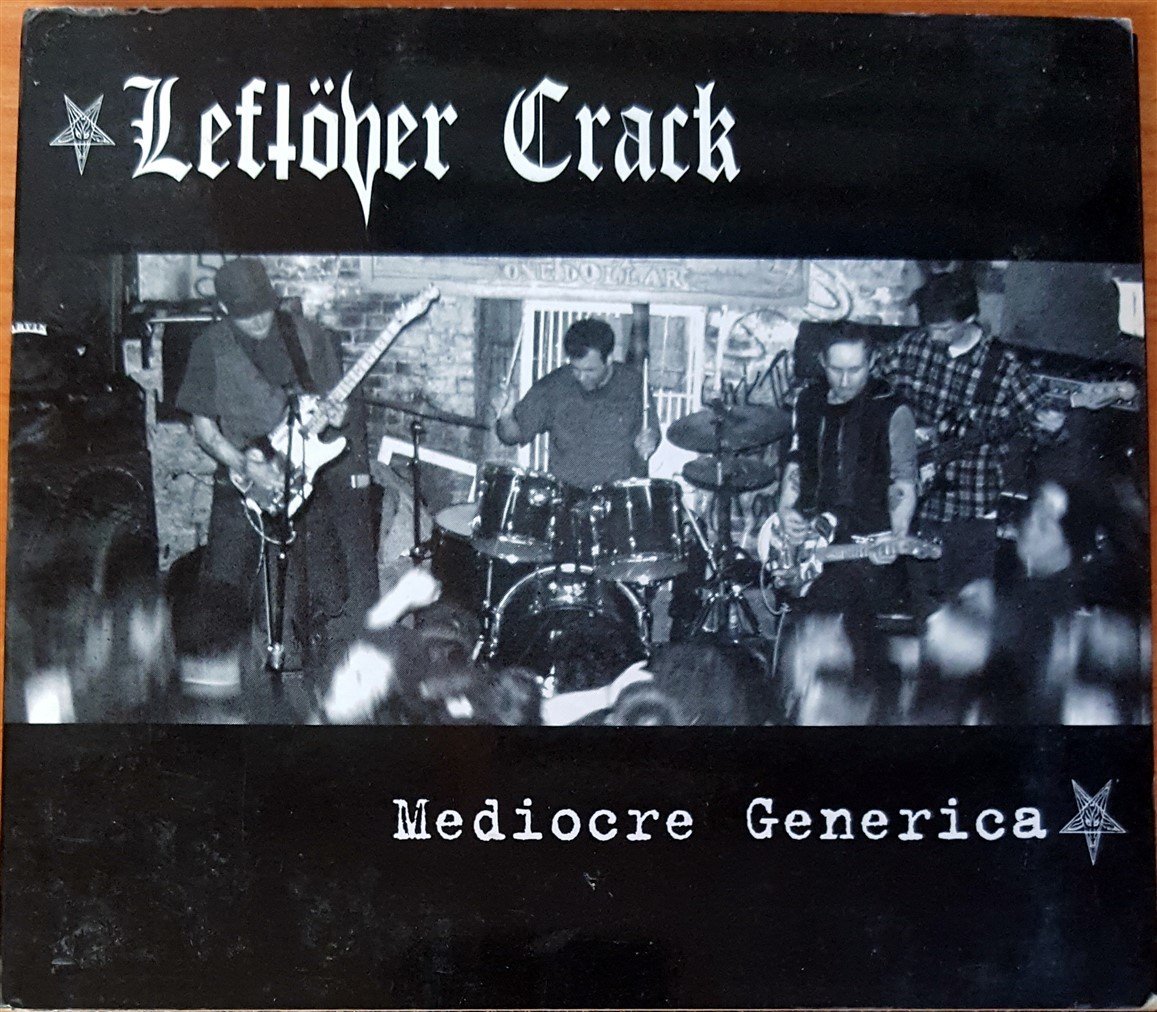 LEFTÖVER CRACK - MEDIOCRE GENERICA (2001) 2009 SHADOKS REISSUE CD 2.EL