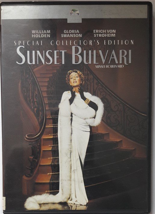 SUNSET BULVARI - SUNSET BOULEVARD - WILLIAM HOLDEN - GLORIA SWANSON - BILLY WILDER - DVD 2.EL