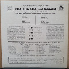 CHA-CHA-CHA AND MAMBO / PEREZ PRADO, TITO RODRIGUEZ, MIGUELITO VALDEZ (1957) - LP 2.EL PLAK