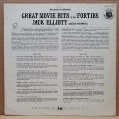 GREAT MOVIE HITS OF THE FORTIES / JACK ELLIOT AND HIS ORCHESTRA - LP 2.EL PLAK