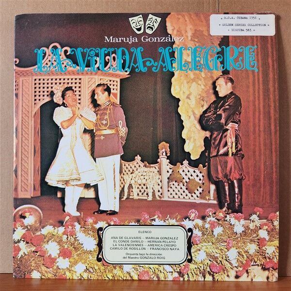 MARUJA GONZALES / LA VIUDA ALEGRE - LP 2.EL PLAK