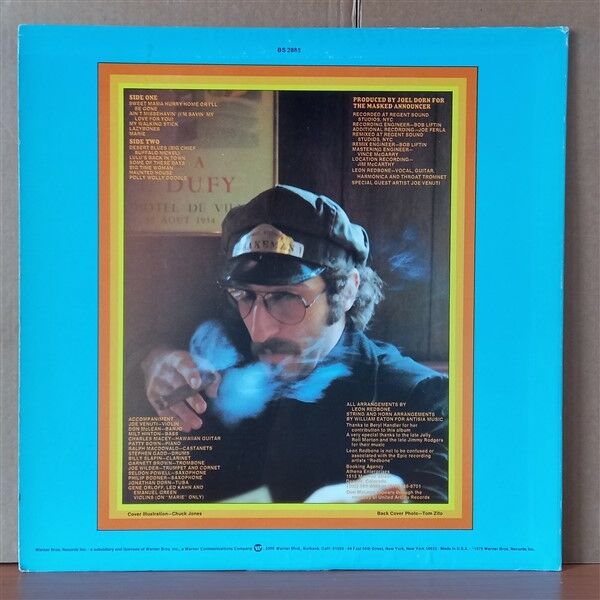 LEON REDBONE – ON THE TRACK (1975) - LP 2. EL PLAK