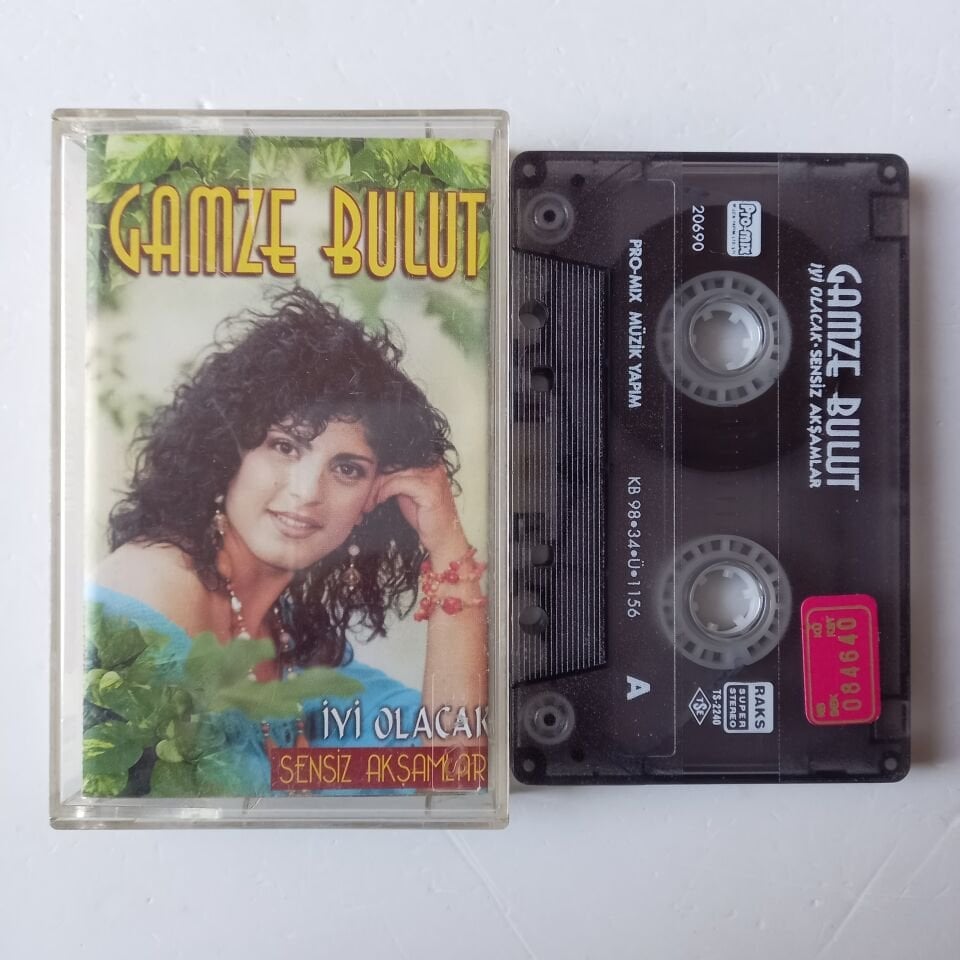 GAMZE BULUT - İYİ OLACAK / SENSİZ AKŞAMLAR (1998) - KASET 2.EL