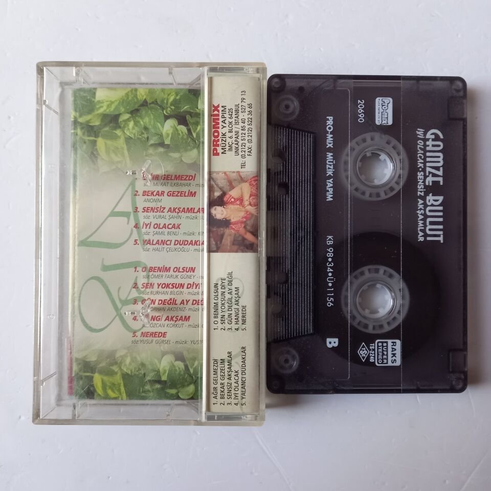 GAMZE BULUT - İYİ OLACAK / SENSİZ AKŞAMLAR (1998) - KASET 2.EL