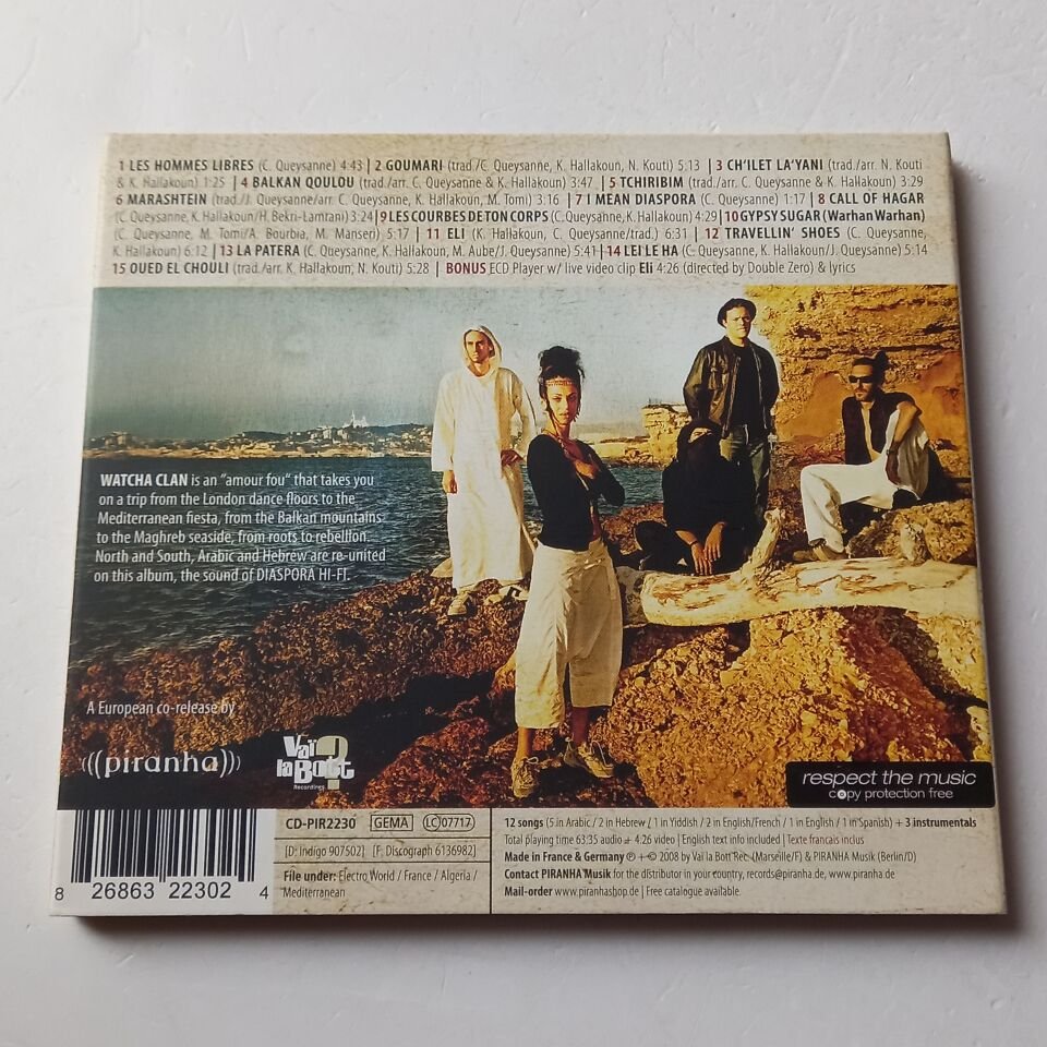 WATCHA CLAN – DIASPORA HI-FI / A MEDITERRANEAN CARAVAN (2008) - CD CARDBOARD SLEEVE 2.EL