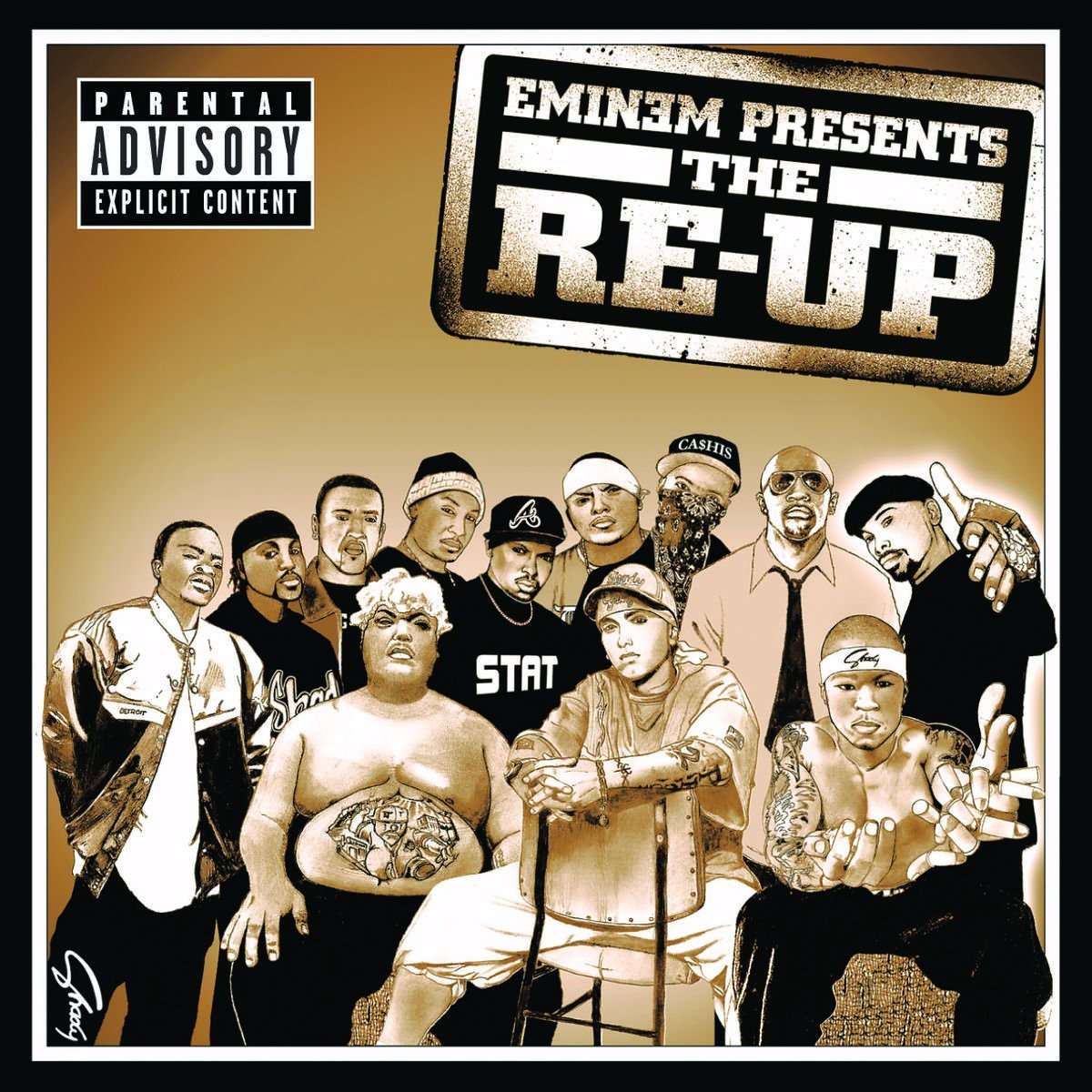 EMINEM PRESENTS THE RE-UP (2006) - 2PLAK SIFIR
