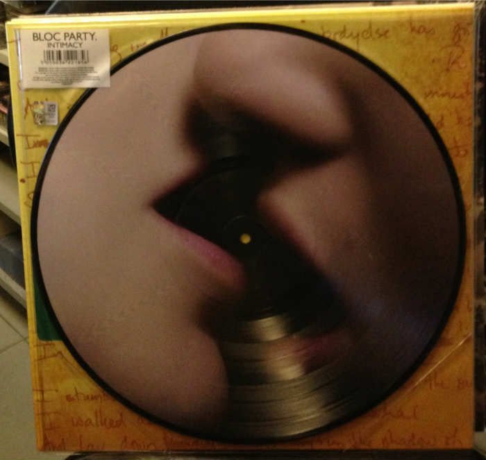 BLOC PARTY - INTIMACY  PICTURE LP