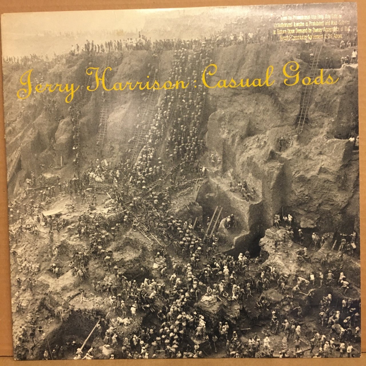 JERRY HARRISON - CASUAL GODS 1988 2.EL PLAK TALKING HEADS