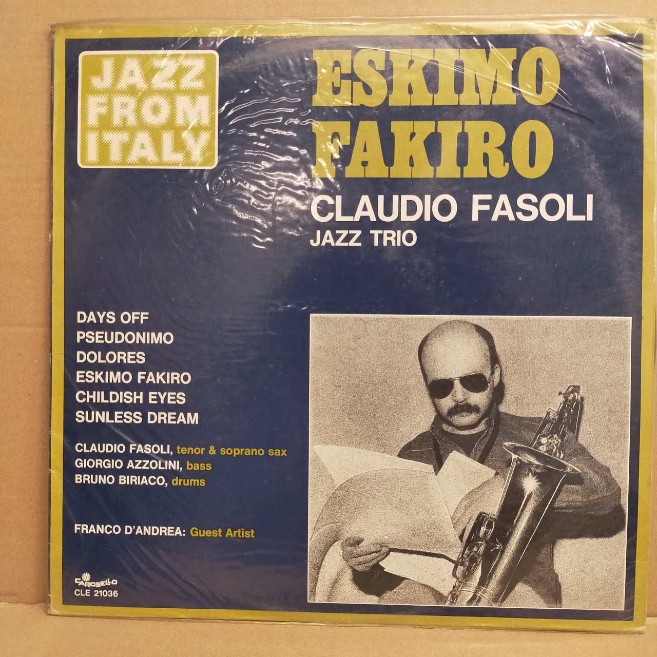 CLAUDIO FASOLI JAZZ TRIO - ESKIMO FAKIRO (1977) - LP 2.EL PLAK