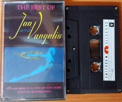 JON AND VANGELIS - THE BEST OF CASSETTE MADE IN INDONESIA ''USED''