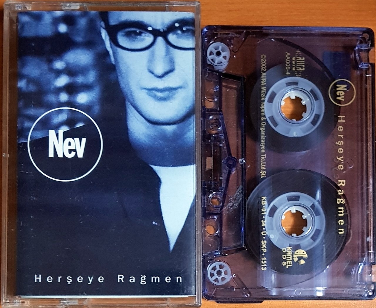 NEV - HERŞEYE RAĞMEN (2002) AURA MÜZİK KASET 2.EL