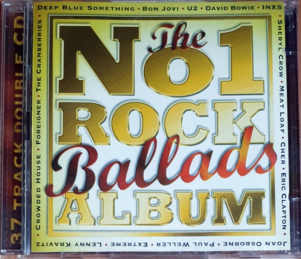 THE NO.1 ROCK BALLADS ALBUM / BON JOVI, U2, HEART, YES, TEXAS, JJ CALE, THE WHO, SCORPIONS (1996) - 2CD 2.EL