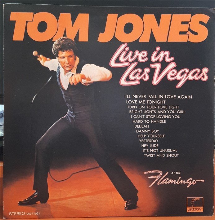 TOM JONES - LIVE IN LAS VEGAS - PLAK 2.EL