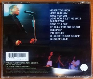 LUTHER VANDROSS - LIVE RADIO CITY MUSIC HALL 2003 (2003) - CD 2.EL