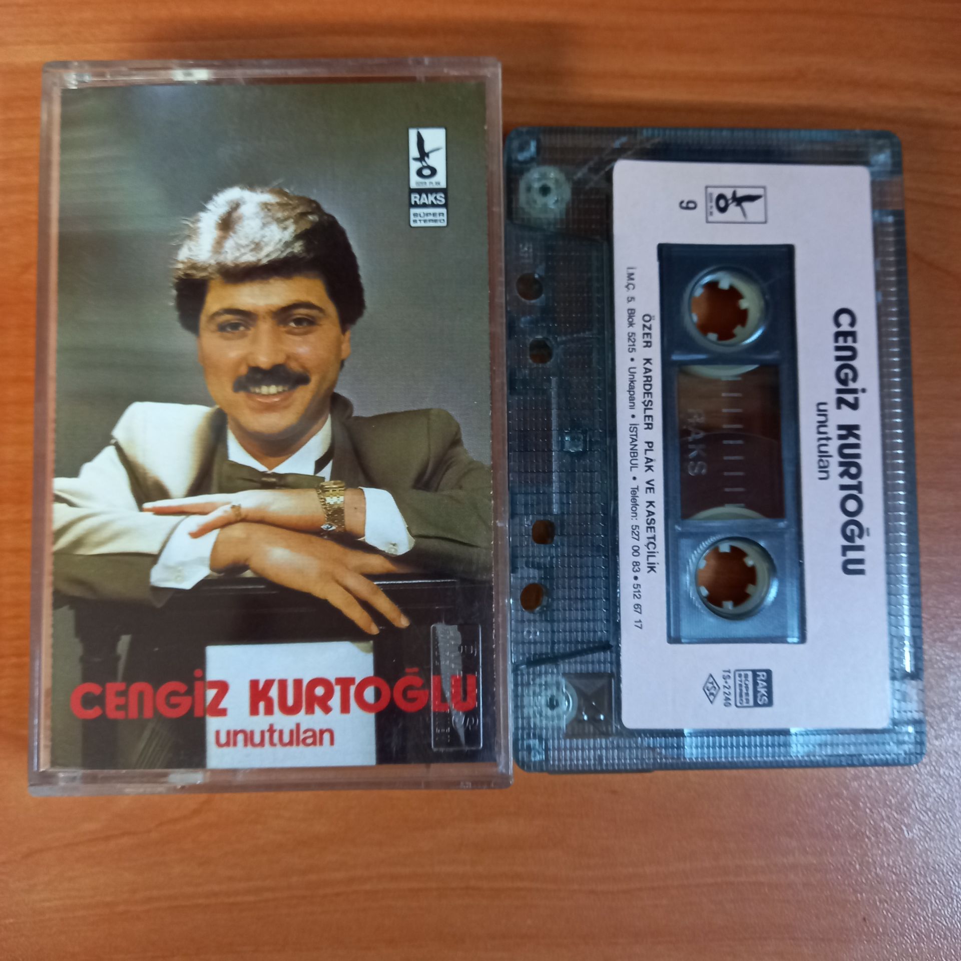 CENGİZ KURTOĞLU - UNUTULAN - KASET 2.EL