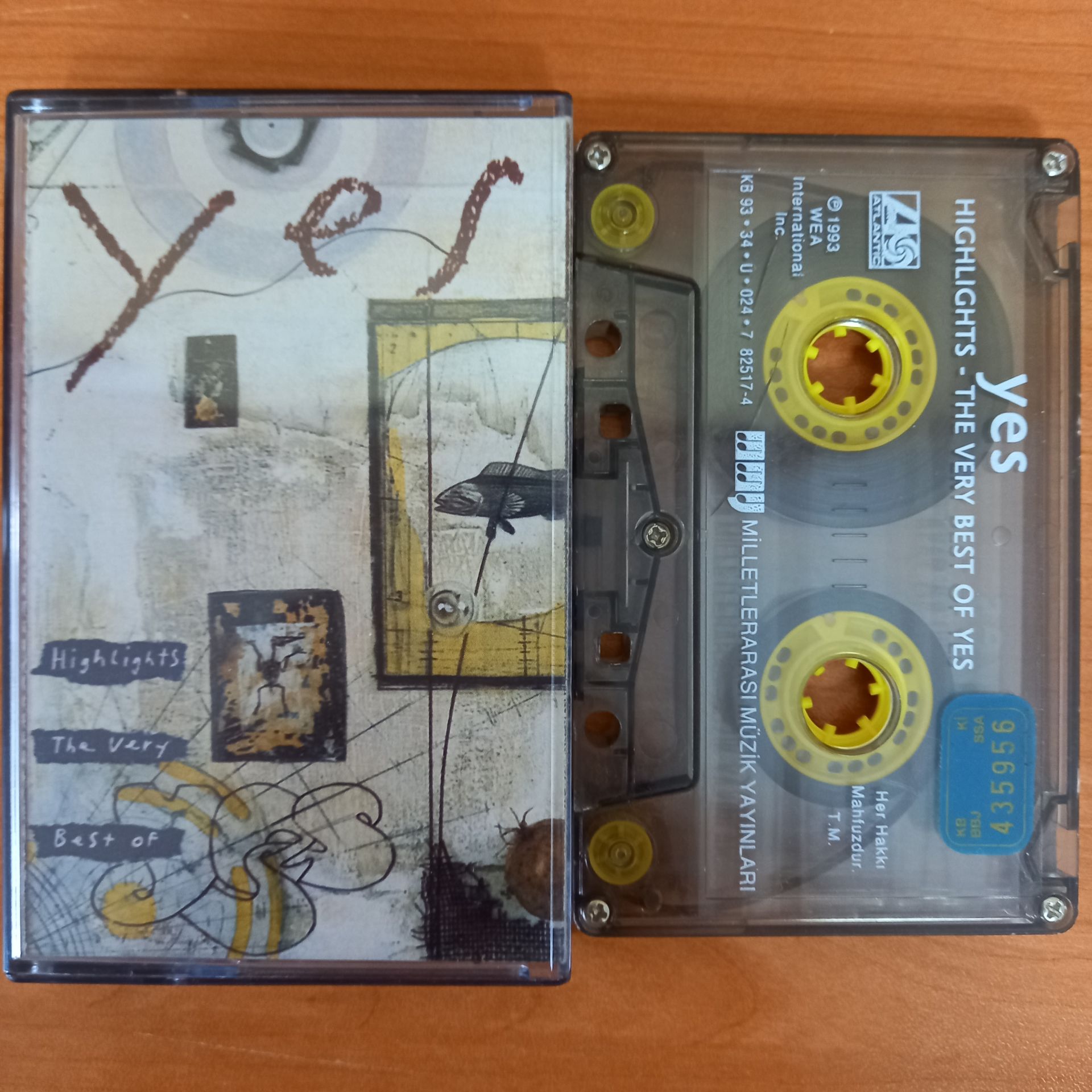 YES – HIGHLIGHTS / THE VERY BEST OF YES (1993) - KASET 2.EL