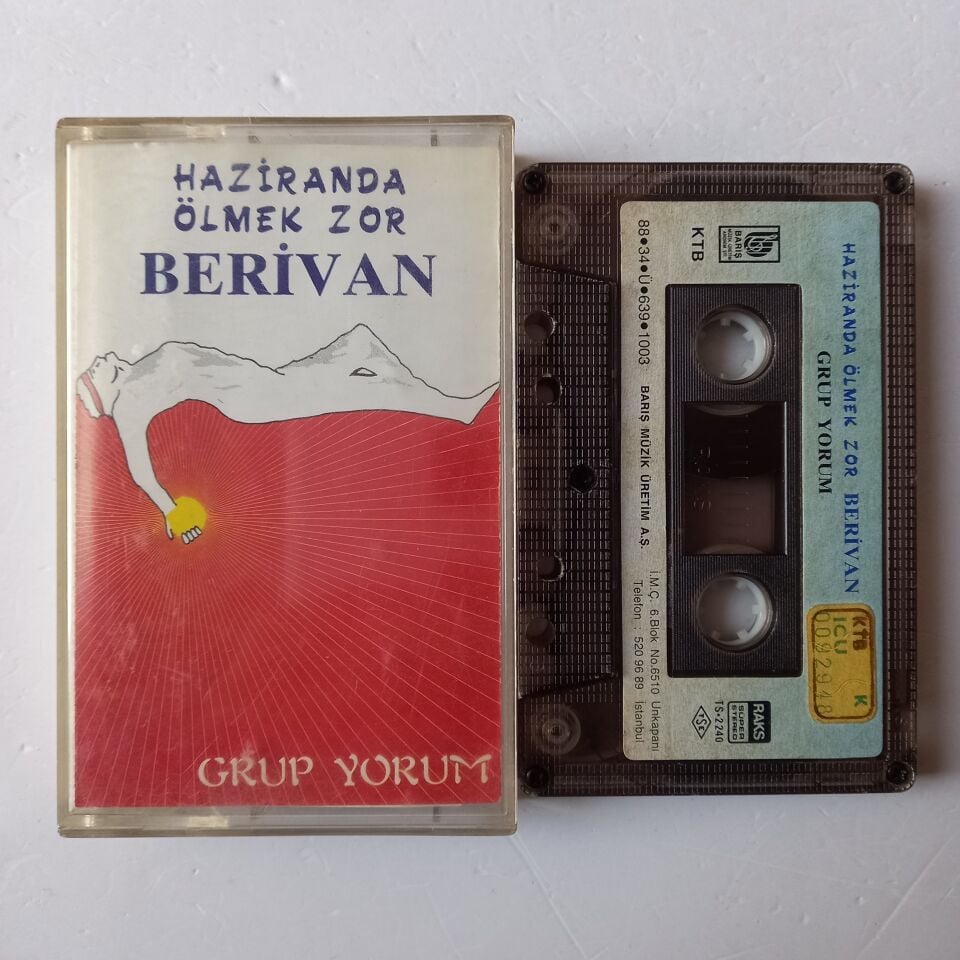 GRUP YORUM - HAZİRANDA ÖLMEK ZOR / BERİVAN (1988) - KASET 2.EL