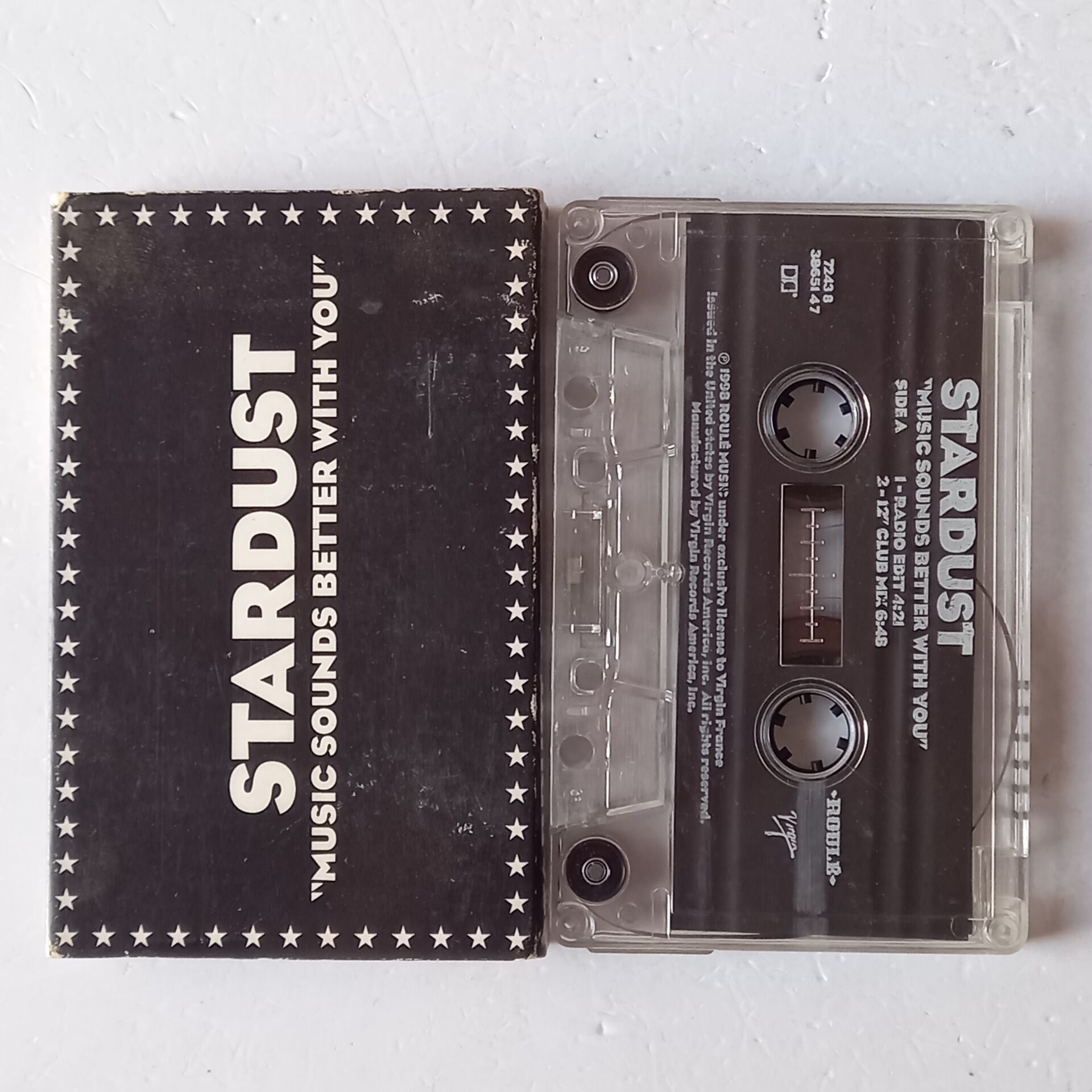 STARDUST - MUSIC SOUNDS BETTER WITH YOU - KASET 2.EL