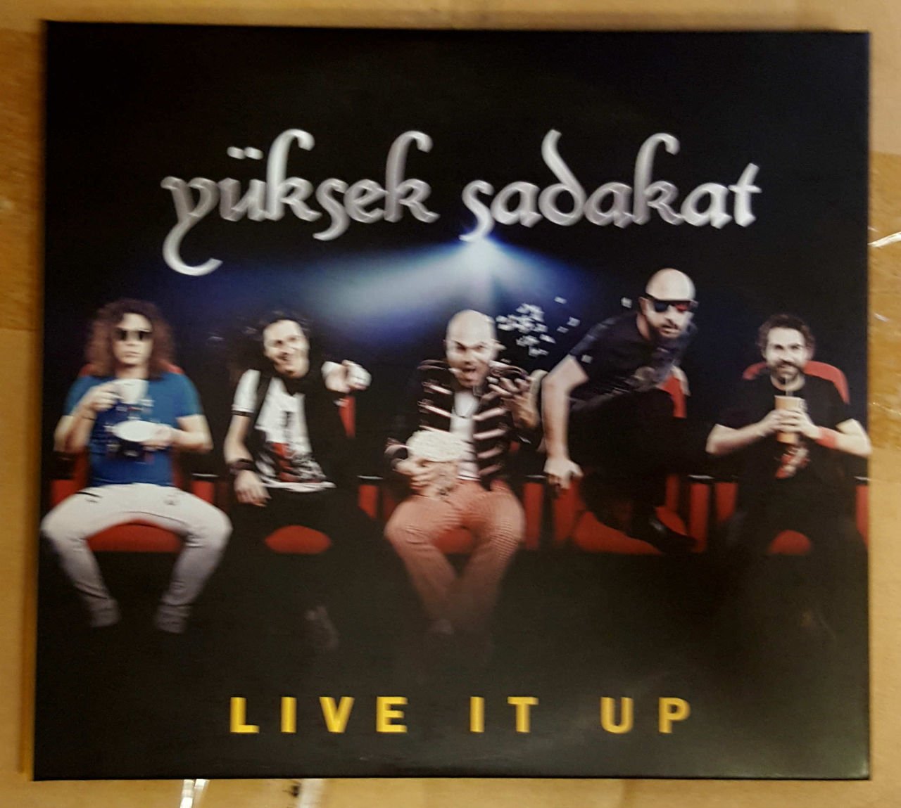 YÜKSEK SADAKAT LIVE IT UP CD SINGLE + DVD EUROVISION 2.EL