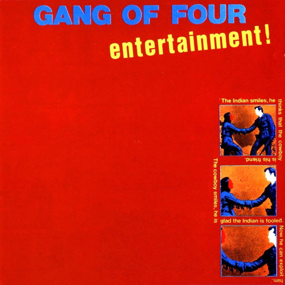 GANG OF FOUR - ENTERTAINMENT (1979) - LP REISSUE YENİ BASIM SIFIR PLAK