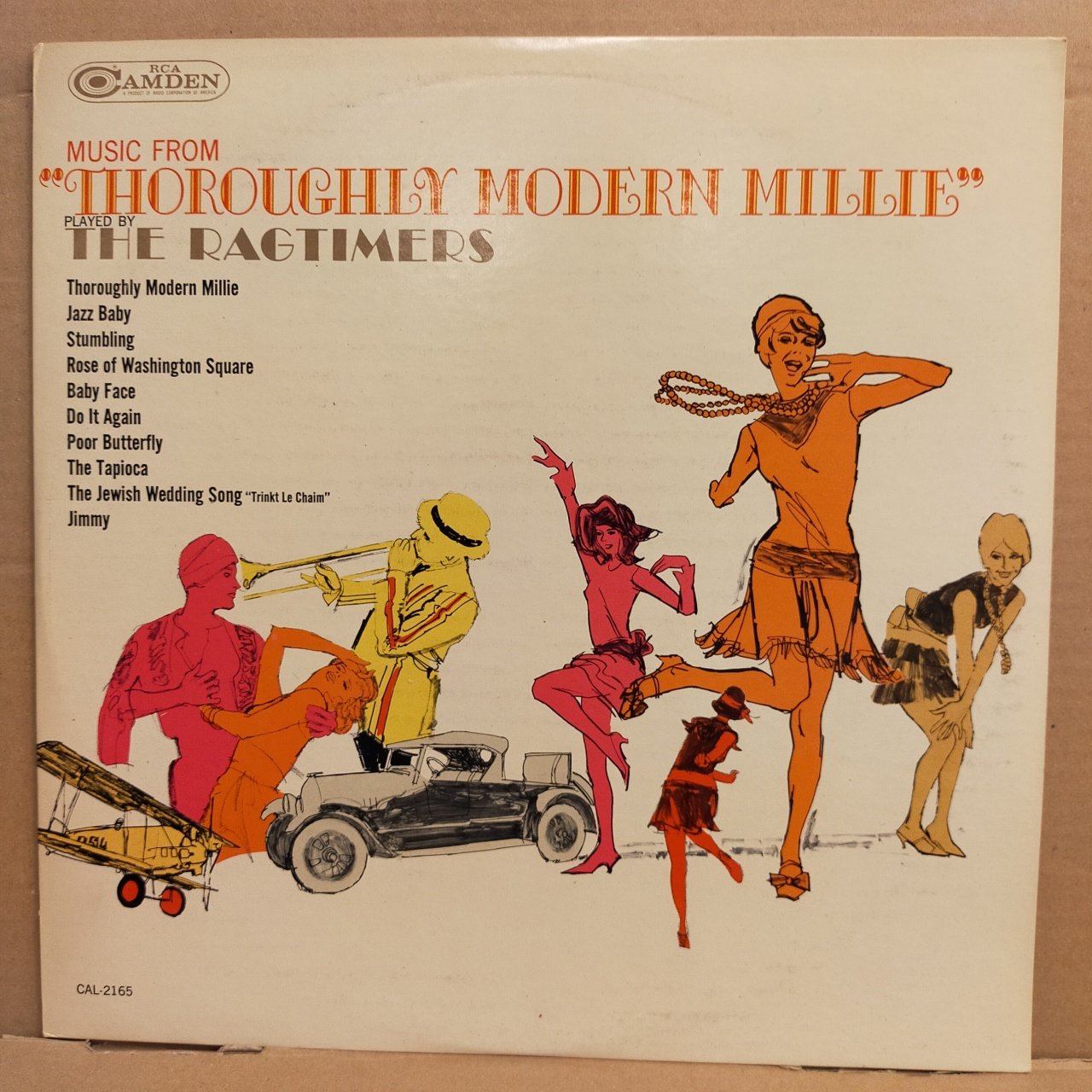 THE RAGTIMERS - MUSIC FROM THOROUGHLY MODERN MILLIE (1967) - LP 2.EL PLAK