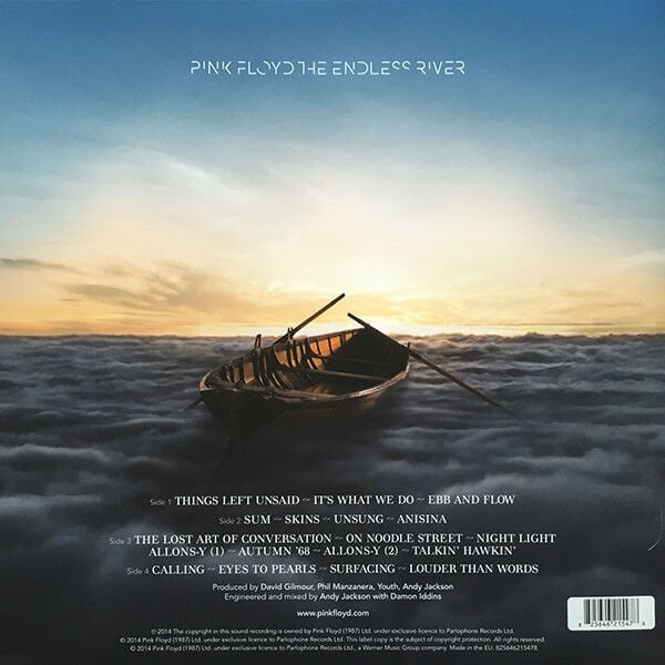 PINK FLOYD – THE ENDLESS RIVER (2014) - 2LP 180GR VINYL SIFIR PLAK