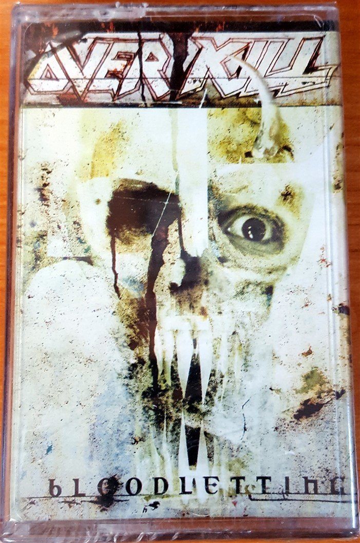 OVERKILL - BLOODLETTING CASSETTE MADE IN TURKEY ''NEW''