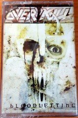 OVERKILL - BLOODLETTING CASSETTE MADE IN TURKEY ''NEW''