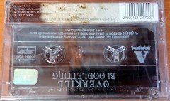 OVERKILL - BLOODLETTING CASSETTE MADE IN TURKEY ''NEW''