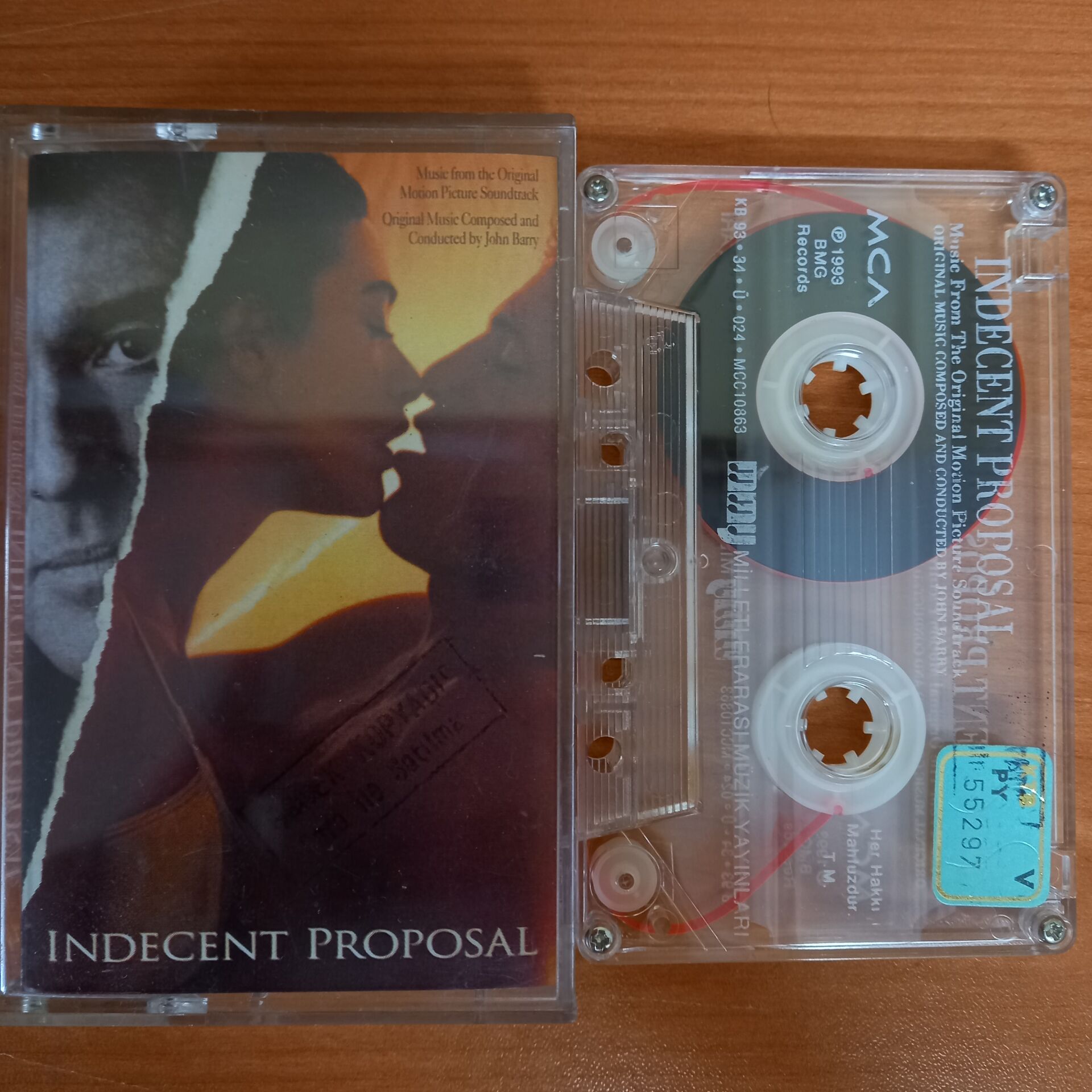 INDECENT PROPOSAL / MUSIC FROM THE ORIGINAL MOTION PICTURE SOUNDTRACK (1993) - KASET 2.EL