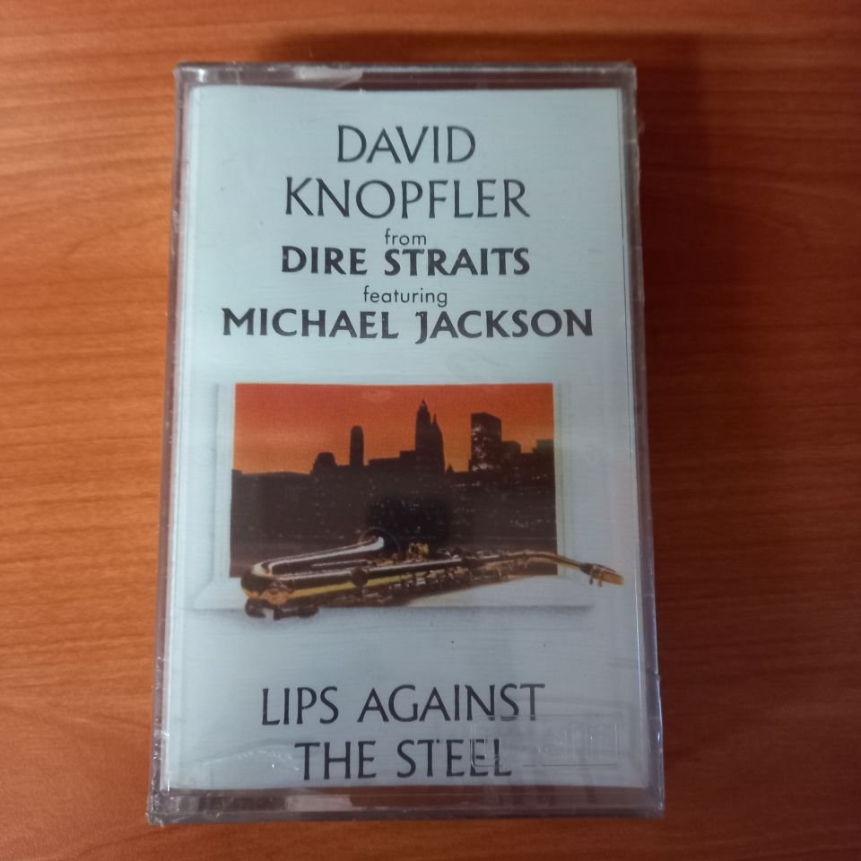 DAVID KNOPFLER - LIPS AGAINST THE STEEL / DIRE STRAITS, MICHAEL JACKSON (1988) - KASET AMBALAJINDA SIFIR
