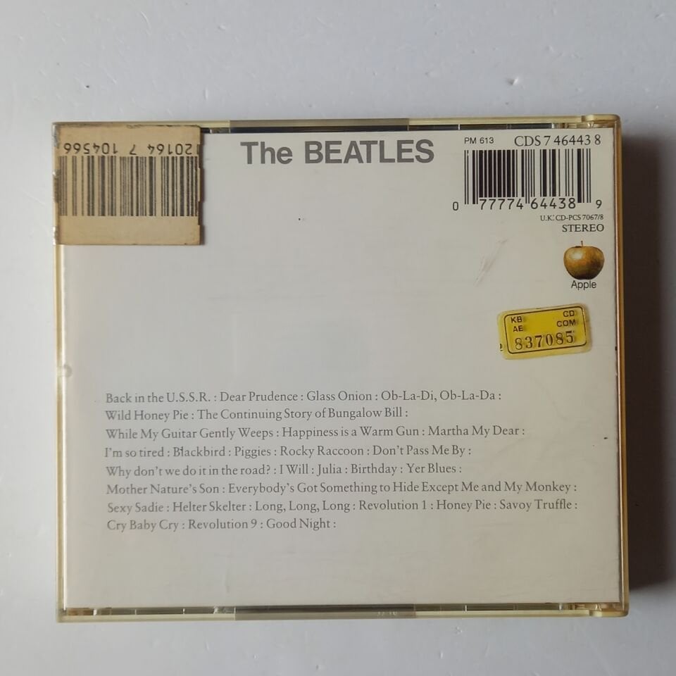 THE BEATLES – THE BEATLES (1968) WHITE ALBUM - 2CD 1994 REISSUE 2.EL
