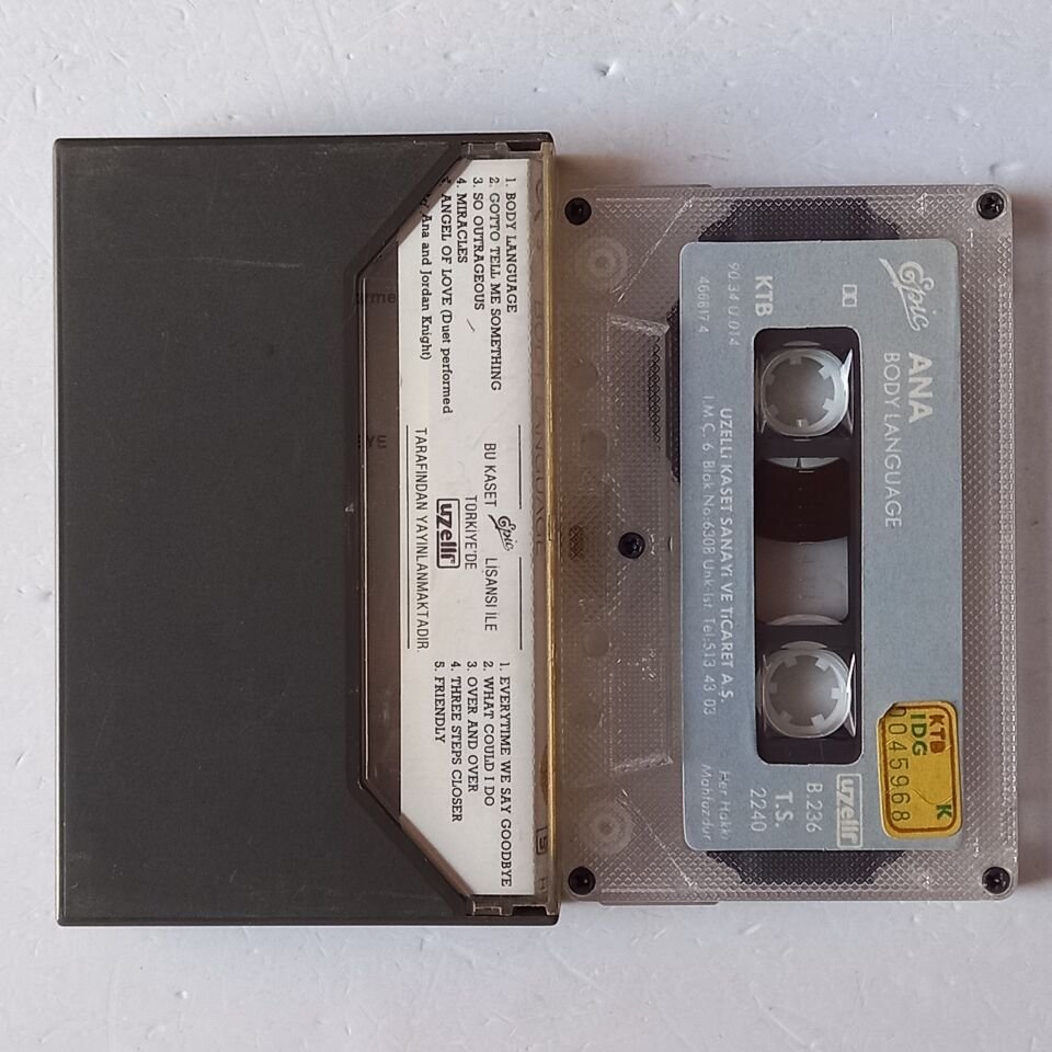 ANA - BODY LANGUAGE (1990) - KASET 2.EL