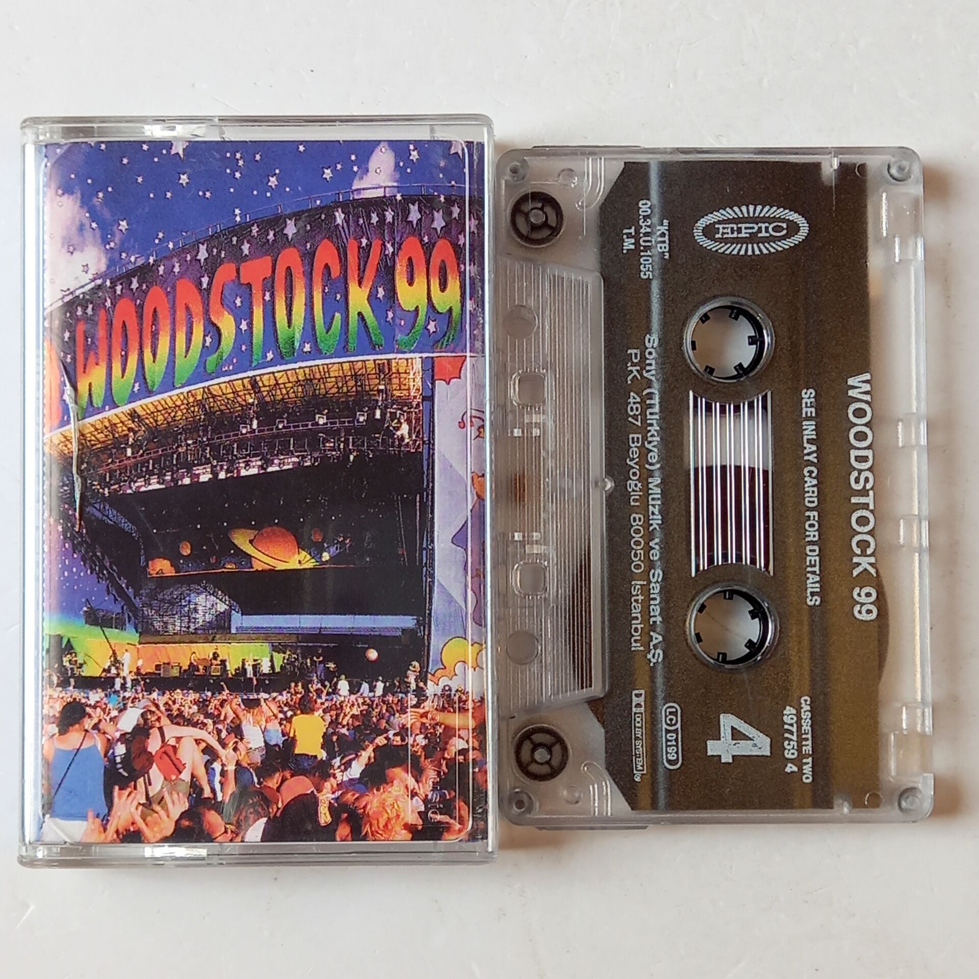 WOODSTOCK 99 / CASSETTE TWO (2000) - KASET 2.EL