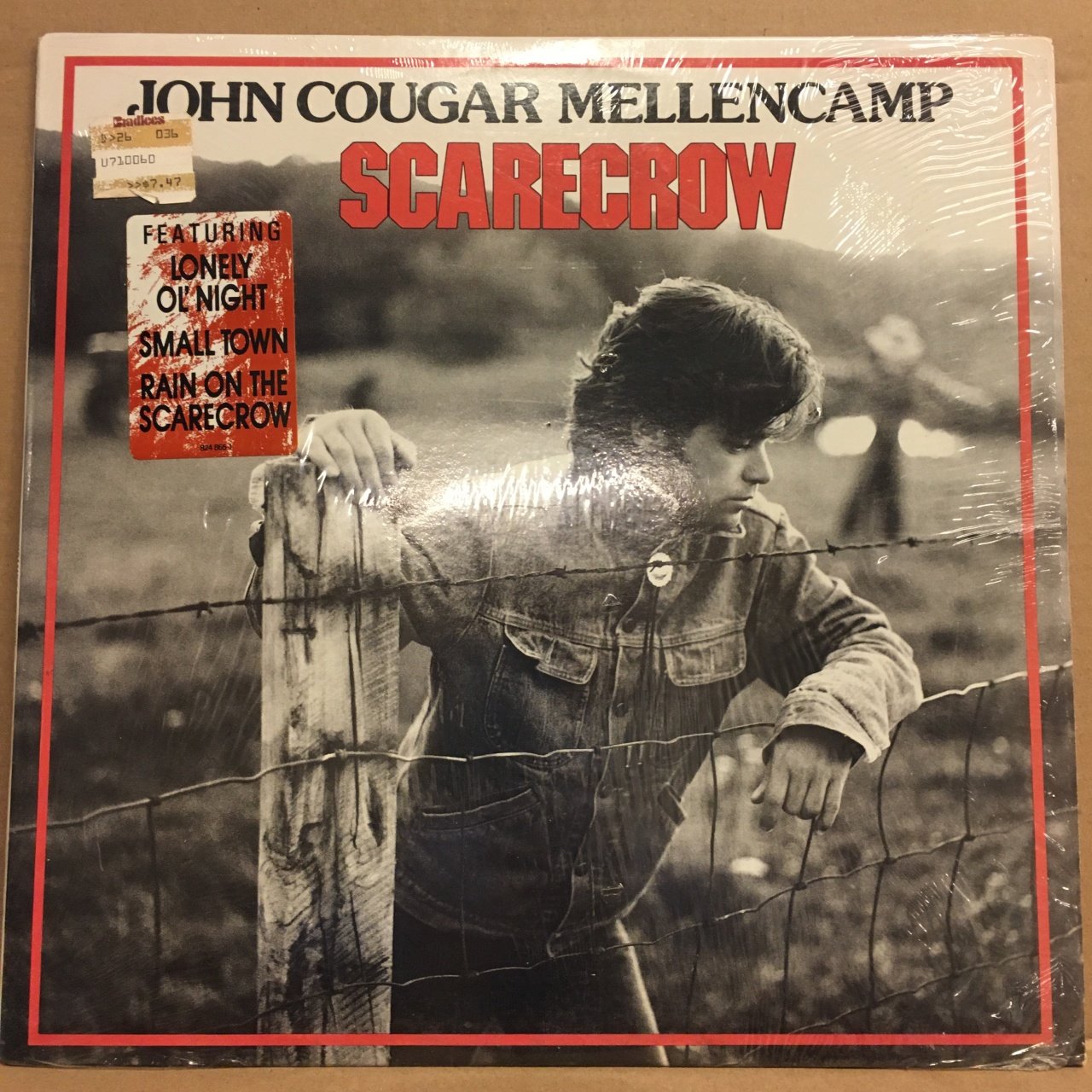 JOHN COUGAR MELLENCAMP - SCARECROW (1985) - 2.EL PLAK