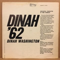 DINAH WASHINGTON - '62 MONO 2.EL PLAK
