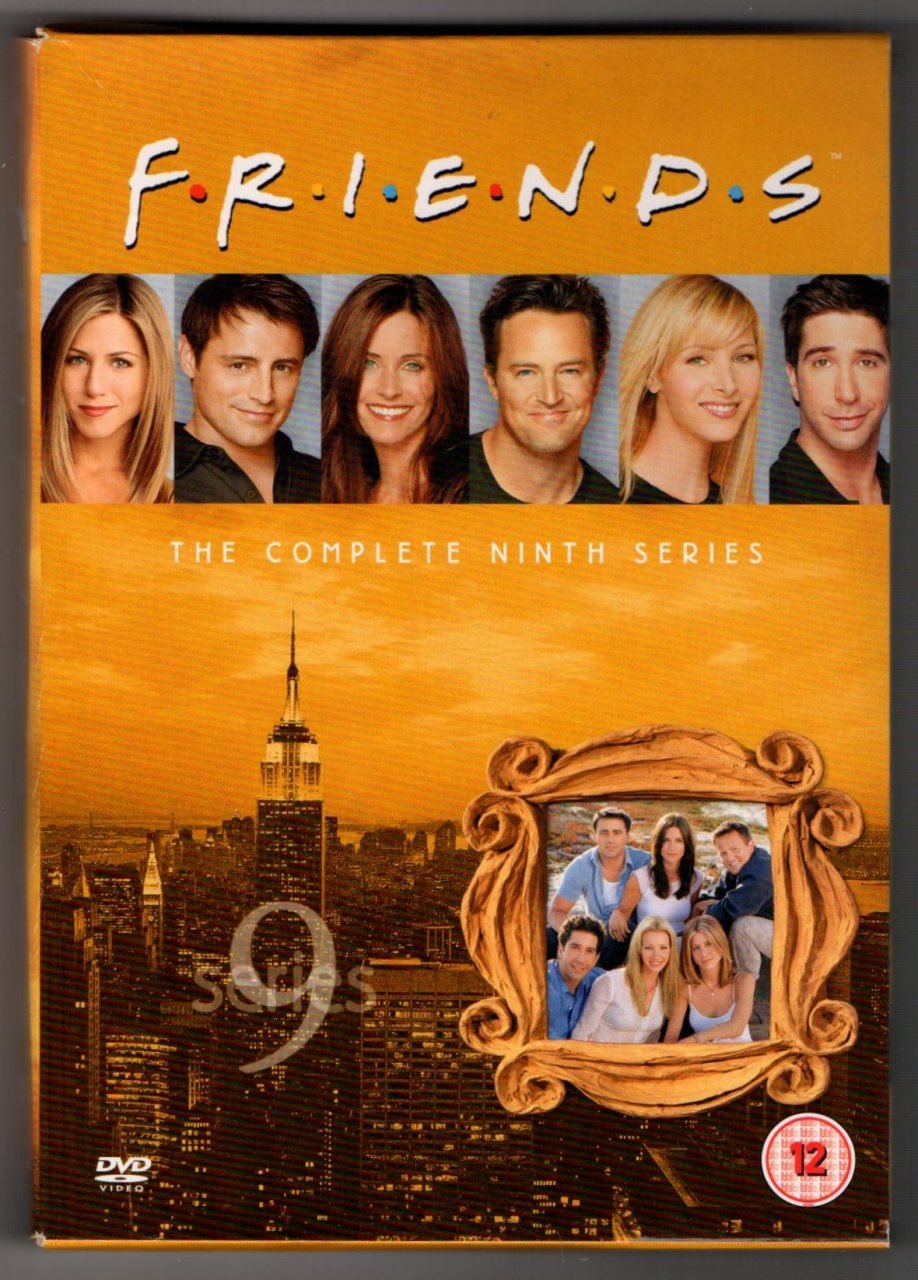 FRIENDS 9 - The COMPLETE NINTH SERIES - SLIMCASE 3DVD KUTU 2.EL TR ALTYAZI YOKTUR