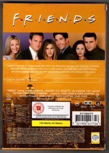 FRIENDS 9 - The COMPLETE NINTH SERIES - SLIMCASE 3DVD KUTU 2.EL TR ALTYAZI YOKTUR