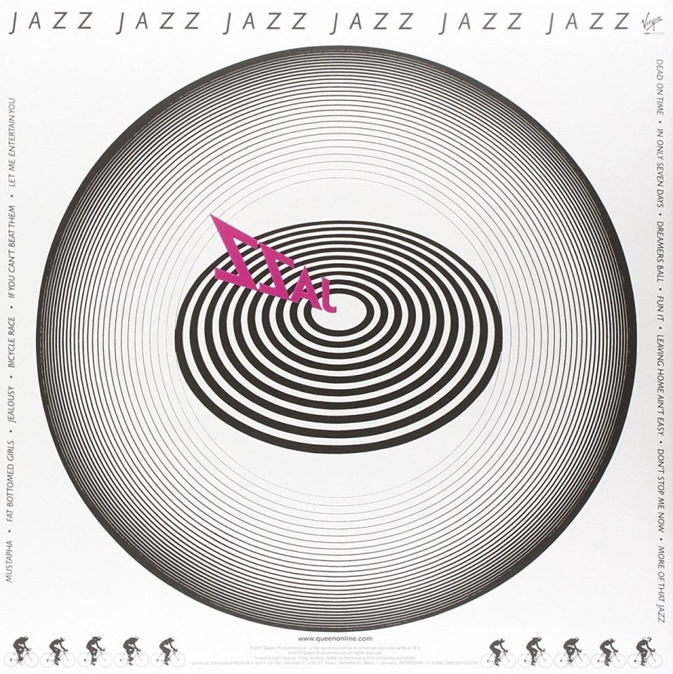 QUEEN - JAZZ (1978) - LP 180GR 2015 HALF SPEED MASTERED EDITION SIFIR PLAK