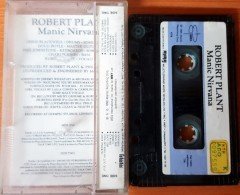 ROBERT PLANT - MANIC NIRVANA (1990) MMY CASSETTE MADE IN TURKEY ''USED'' PAPER LABEL