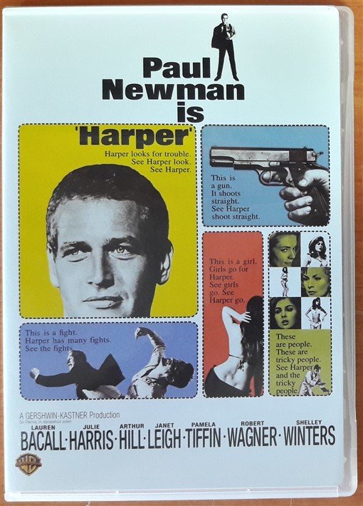 HARPER - PAUL NEWMAN - İNCE KUTU DVD 2.EL 1. BÖLGE TR ALTYAZI YOKTUR