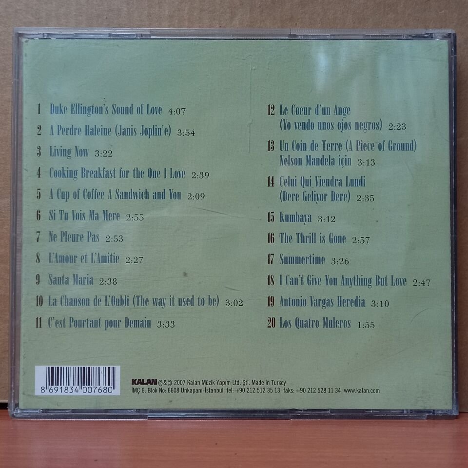 TÜLAY GERMAN – SOUND OF LOVE (2007) - CD 2.EL