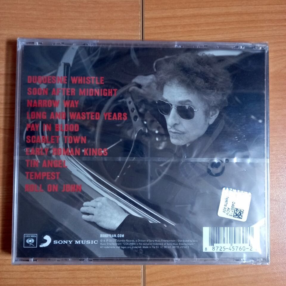 BOB DYLAN – TEMPEST (2012) - CD SIFIR