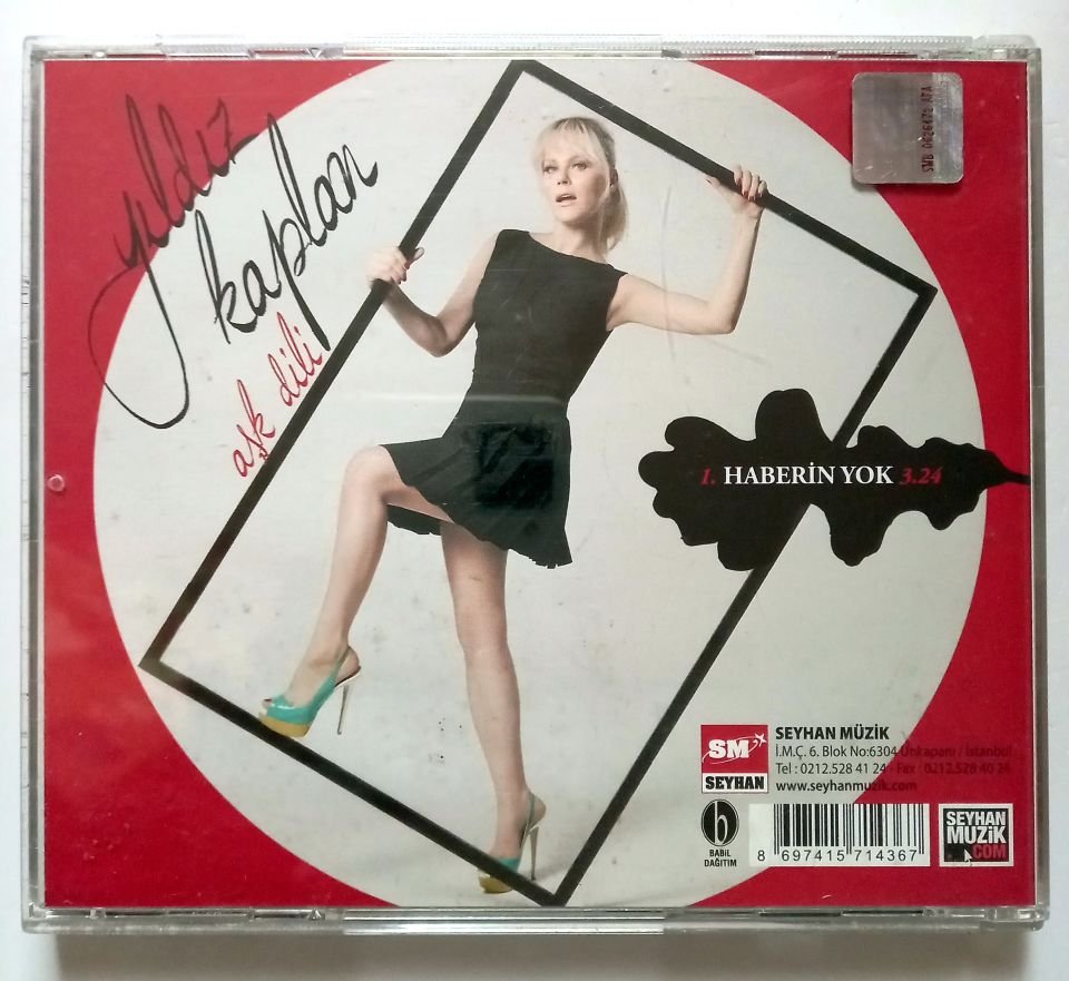 YILDIZ KAPLAN – AŞK DİLİ (2011) - CD 2.EL