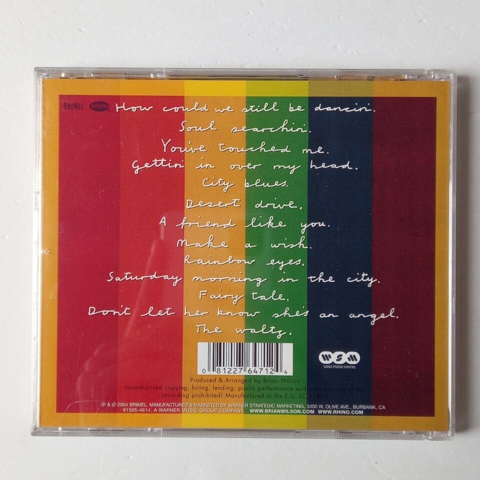 BRIAN WILSON – GETTIN\' IN OVER MY HEAD (2004) - CD 2.EL