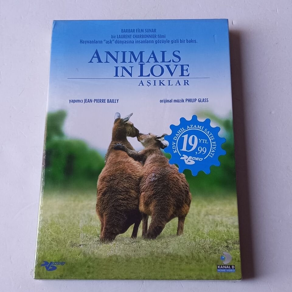 ANIMALS IN LOVE - LAURENT CHARBONNIER - DVD AMBALAJINDA SIFIR