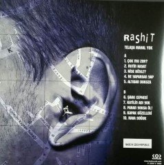 RASHİT - TELAŞA MAHAL YOK (1999) - LP 2019 BASKI 45RPM / 45 DEVİR SIFIR PLAK