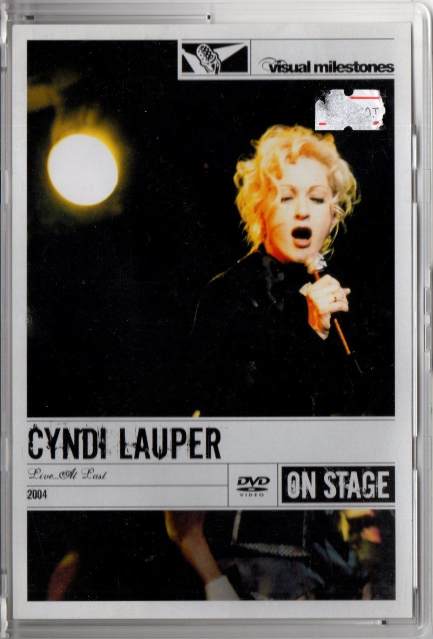 CYNDI LAUPER - LIVE AT LAST (2004) - DVD 2.EL